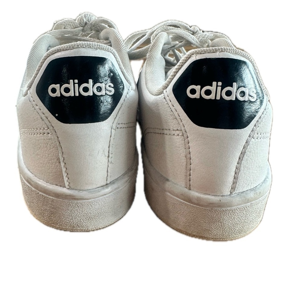 Adidas Grand Court Womens Size 9.5 White Black Athletic Shoes Sneakers - Picture 6 of 9